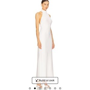 Revolve Evianna Satin Gown by Misha